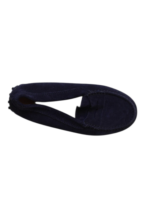 A Navy Loafers & Moccasins from Tod’s in size 6T for boy. (Front View)