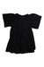 A Black Long Sleeve Dresses from Chloe in size 6T for girl. (Back View)