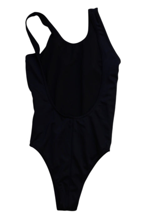 A Black Swimsuits from Billabong in size 6T for girl. (Back View)
