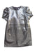 A Silver Short Sleeve Dresses from REISS in size 8Y for girl. (Front View)