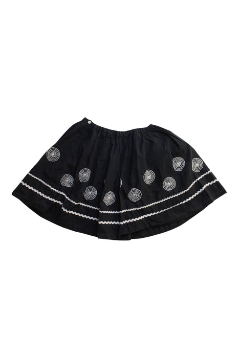 A Black Short Skirts from Bonpoint in size 6T for girl. (Front View)