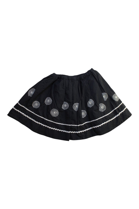 A Black Short Skirts from Bonpoint in size 6T for girl. (Back View)