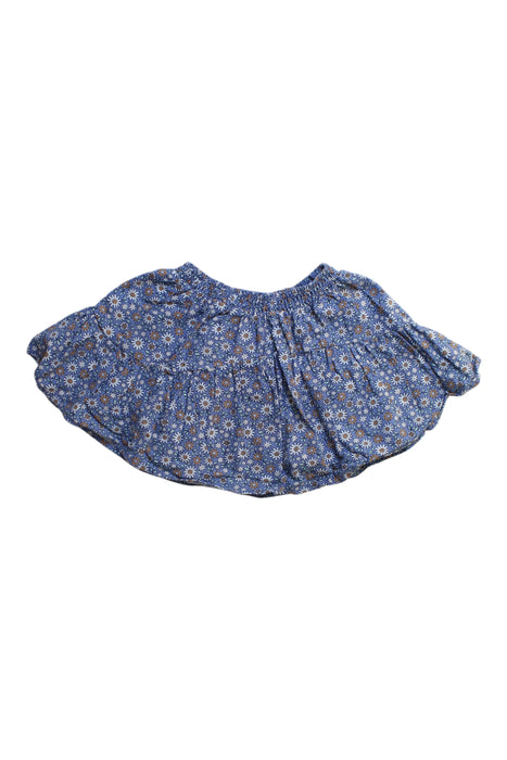 A Blue Short Skirts from Seed in size 5T for girl. (Front View)