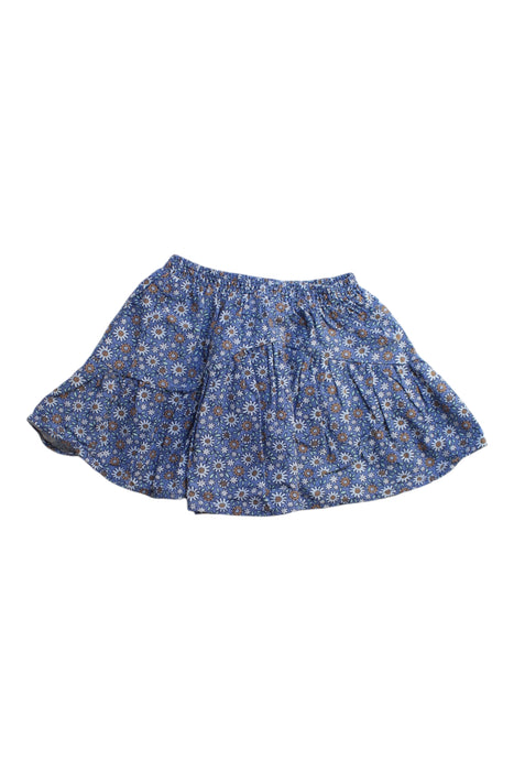 A Blue Short Skirts from Seed in size 5T for girl. (Back View)