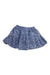 A Blue Short Skirts from Seed in size 5T for girl. (Back View)