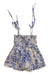 A Blue Sleeveless Rompers from Zimmermann in size 6T for girl. (Back View)