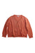 A Orange Cardigans from Bonpoint in size 6T for girl. (Front View)