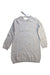 A Grey Sweater Dresses from CdeC in size 8Y for girl. (Back View)