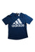 A Blue Short Sleeve T Shirts from Adidas in size 5T for girl. (Front View)