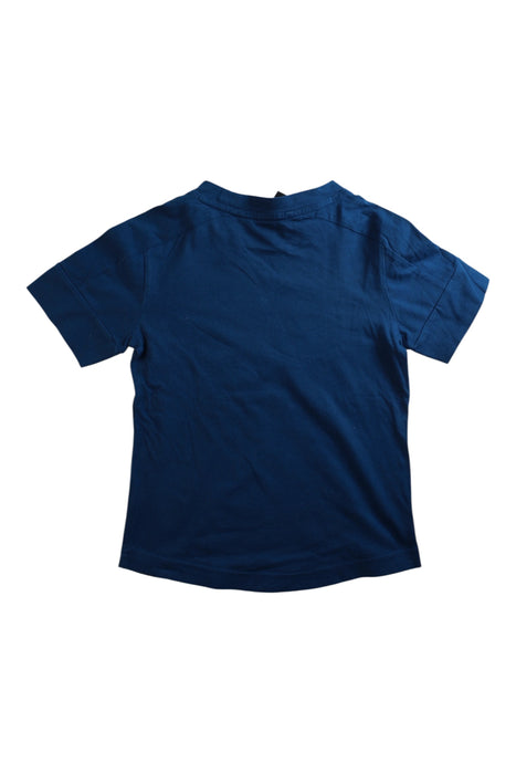 A Blue Short Sleeve T Shirts from Adidas in size 5T for girl. (Back View)