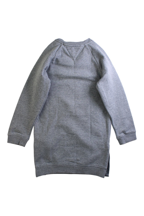 A Grey Sweater Dresses from Tommy Hilfiger in size 4T for girl. (Back View)
