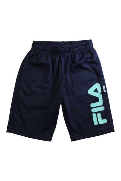 A Navy Shorts from Fila in size 6T for boy. (Front View)