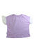 A Purple Short Sleeve Tops from Fila in size 4T for girl. (Back View)