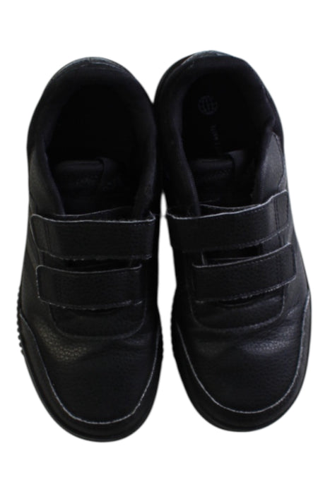 A Black Sneakers from Adidas in size 10Y for boy. (Back View)