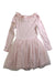 A Pink Long Sleeve Dresses from Boden in size 5T for girl. (Back View)