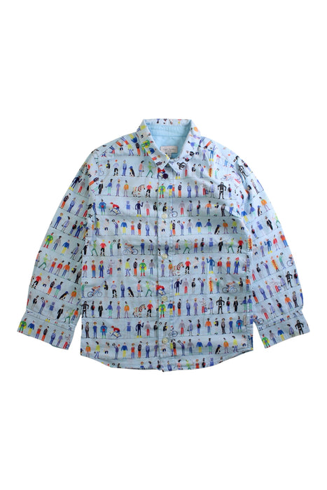 A Multicolour Long Sleeve Shirts from Paul Smith in size 5T for boy. (Front View)