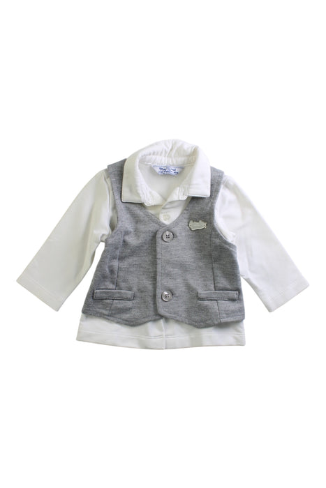 A Grey Pants Sets from Mayoral in size 0-3M for boy. (Front View)