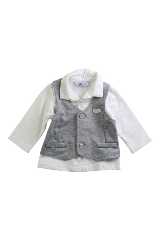 A Grey Pants Sets from Mayoral in size 0-3M for boy. (Front View)