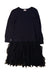 A Black Sweater Dresses from Crewcuts in size 7Y for girl. (Front View)
