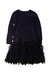 A Black Sweater Dresses from Crewcuts in size 7Y for girl. (Back View)