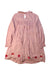 A Pink Long Sleeve Dresses from Boden in size 7Y for girl. (Back View)