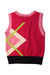 A Multicolour Sweater Vests from Jacadi in size 6T for girl. (Back View)