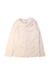 A White Long Sleeve Tops from Jacadi in size 6T for girl. (Front View)