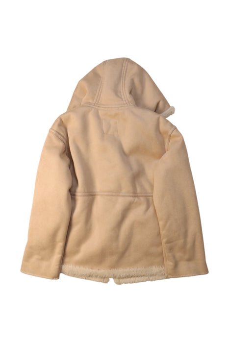 A Beige Coats from BEAMS in size 2T for neutral. (Back View)