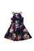 A Multicolour Sleeveless Dresses from Lipsy London in size 7Y for girl. (Front View)