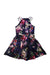 A Multicolour Sleeveless Dresses from Lipsy London in size 7Y for girl. (Back View)