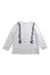 A White Long Sleeve Tops from Nicholas & Bears in size 4T for boy. (Front View)