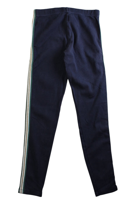 A Navy Casual Pants from Petit Bateau in size 10Y for girl. (Back View)