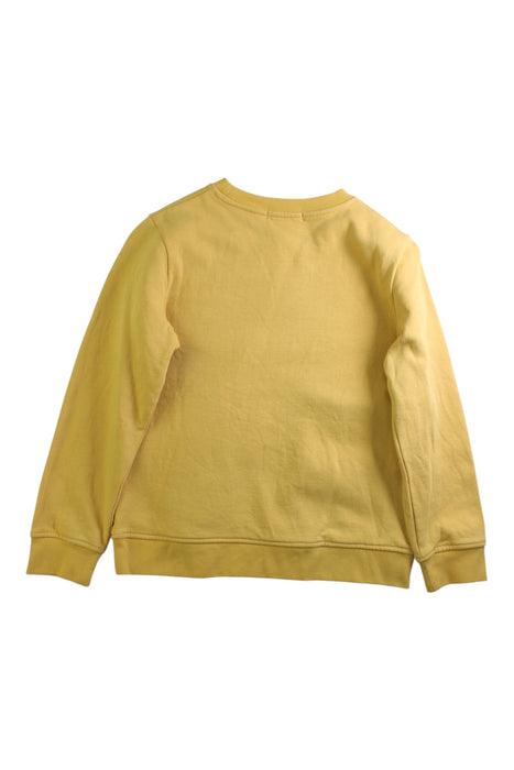 A Yellow Crewneck Sweatshirts from Stella McCartney in size 8Y for boy. (Back View)