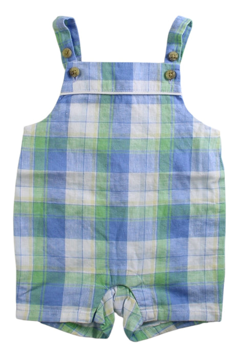 A Multicolour Overall Shorts from Janie & Jack in size 0-3M for boy. (Front View)