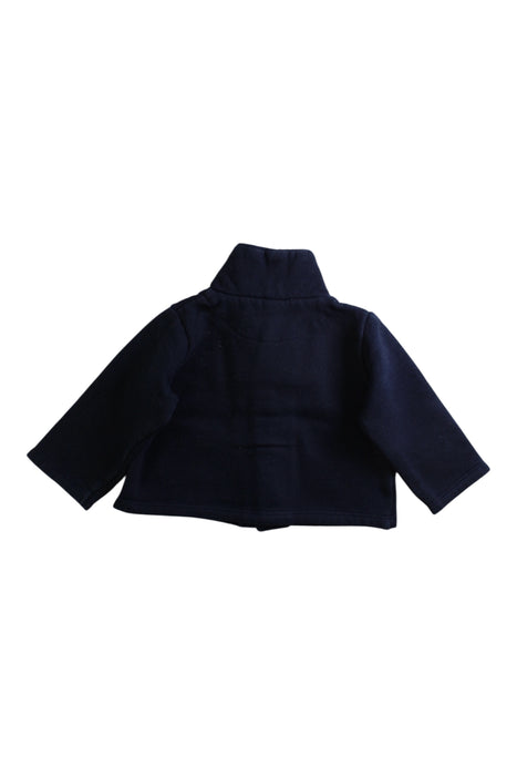 A Navy Lightweight Jackets from Jacadi in size 6-12M for boy. (Back View)