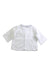 A White Long Sleeve Shirts from Jacadi in size 0-3M for boy. (Back View)