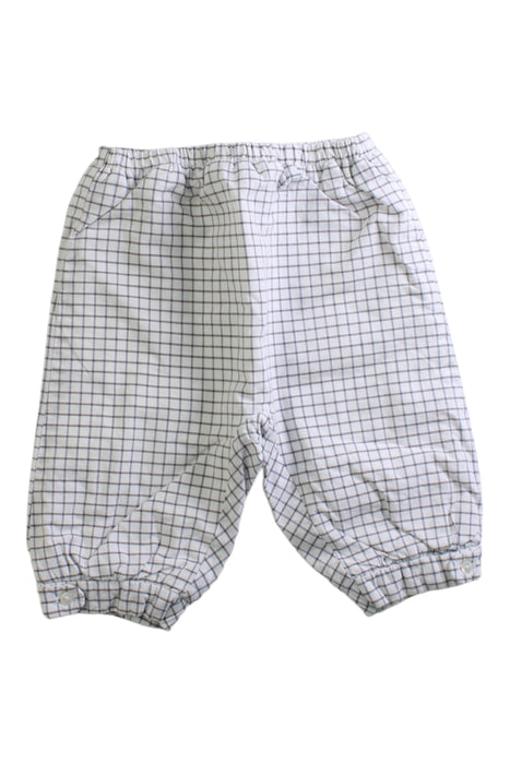 A White Casual Pants from Jacadi in size 0-3M for boy. (Front View)