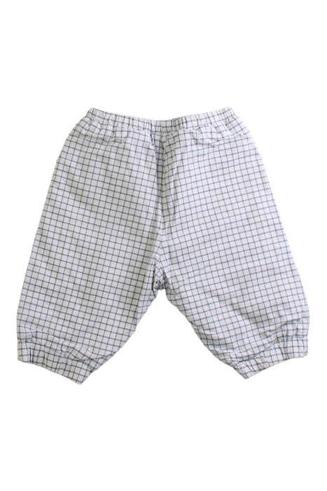 A White Casual Pants from Jacadi in size 0-3M for boy. (Back View)