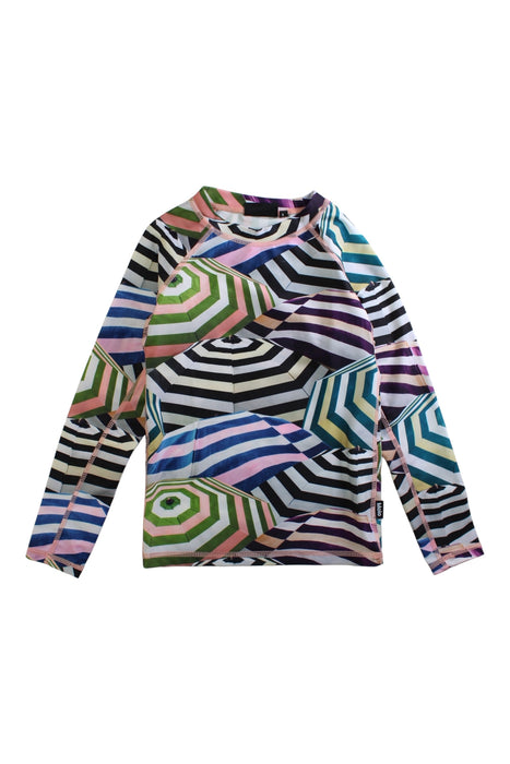 A Multicolour Rash Guards from Molo in size 5T for girl. (Front View)