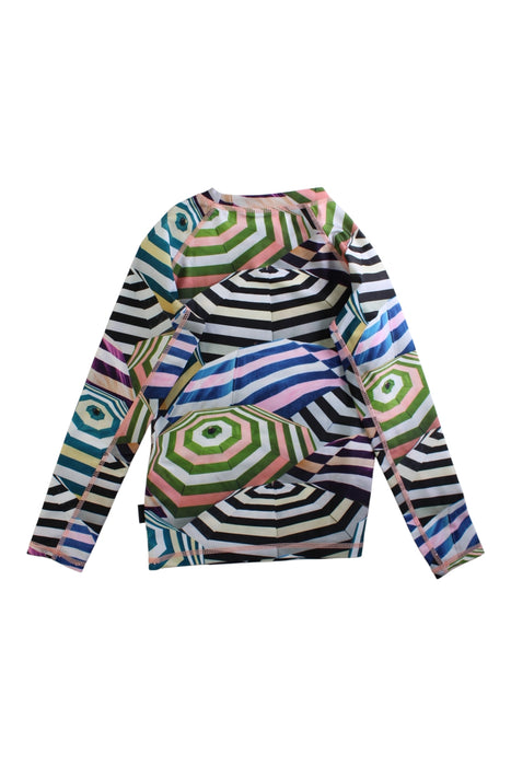 A Multicolour Rash Guards from Molo in size 5T for girl. (Back View)