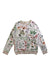 A Multicolour Crewneck Sweatshirts from Molo in size 7Y for girl. (Front View)