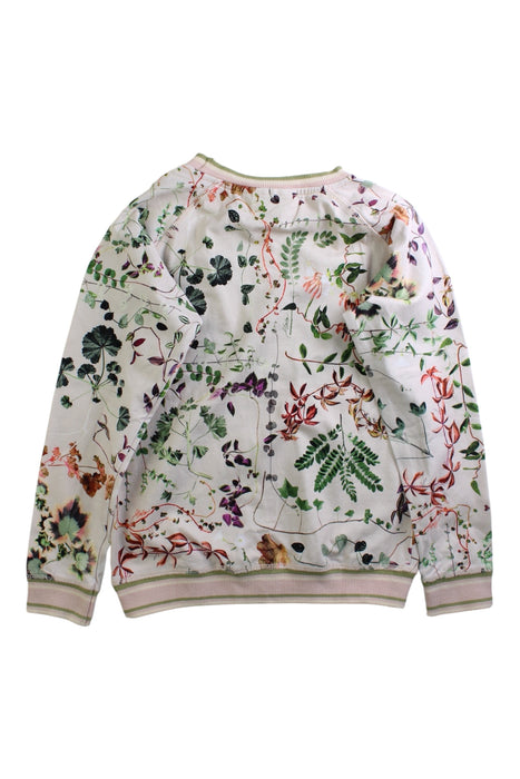 A Multicolour Crewneck Sweatshirts from Molo in size 7Y for girl. (Back View)