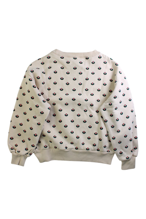 A Multicolour Crewneck Sweatshirts from The Animals Observatory in size 6T for girl. (Back View)