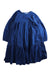 A Blue Long Sleeve Dresses from Molo in size 5T for girl. (Front View)
