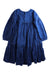A Blue Long Sleeve Dresses from Molo in size 5T for girl. (Back View)