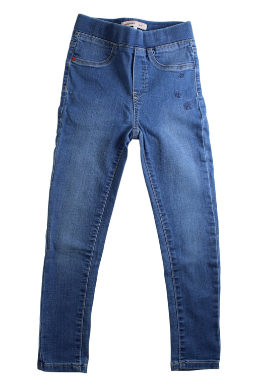 A Blue Jeans from Catimini in size 7Y for girl. (Front View)