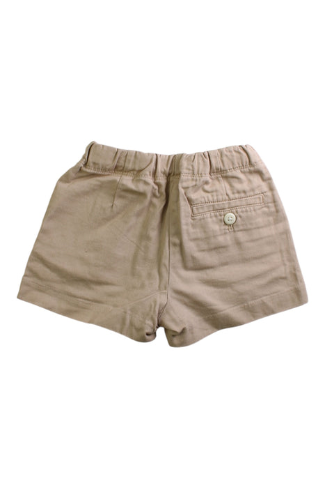A Beige Shorts from Crewcuts in size 6T for girl. (Back View)