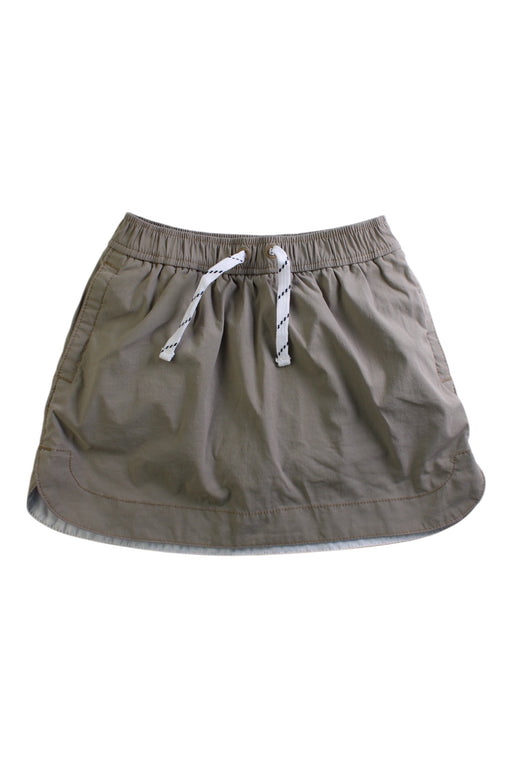 A Beige Skorts from Crewcuts in size 6T for girl. (Front View)