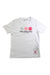 A White Short Sleeve T Shirts from Scotch & Soda in size 6T for girl. (Front View)