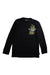 A Black Long Sleeve T Shirts from Scotch & Soda in size 8Y for boy. (Front View)